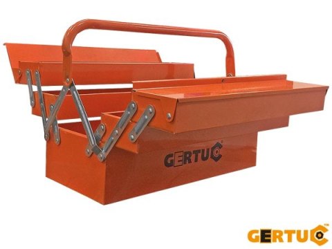 Rozkładana Skrzynka Narzędziowa 5-Segmentowa – Solidność i Organizacja GERTU