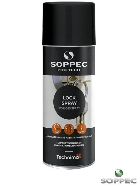 Spray do Zamków – Beztłuszczowy Smar Antykorozyjny SOPPEC