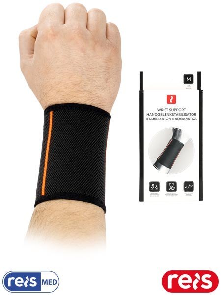 Opaska Elastyczna na Nadgarstek – Wentylowana, Wytrzymała, na Urazy i Bóle REIS
