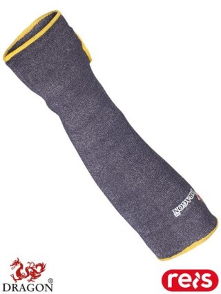 Elastyczny zarękawek ochronny 36 cm – antyprzecięciowy C, UHMWPE, EN388, EN420 REIS