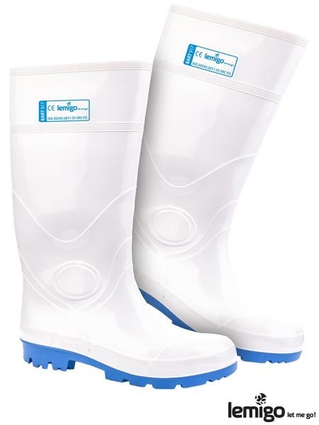 Kalosze Ochronne BART S5 SRC | Odporność Chemiczna (Kwasy/Zasady/Olej) | PCV Termoplastyczne | Absorbujące LEMIGO