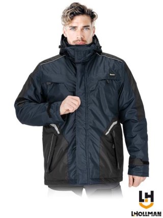 Kurtka robocza przedłużana męska - Poliester/poliuretan, polar, pikowana L.HOLLMAN