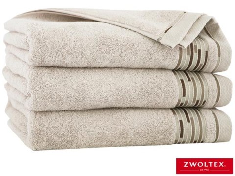 Ręcznik GRAFIK 50x90 cm 420g- 100% Bawełna Egipska, Chłonny, OEKO-TEX® ZWOLTEX