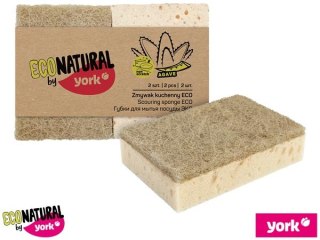 Zmywak do naczyń ECONATURAL – Ekologiczny, sizalowy, skuteczny (2 szt.) YORK