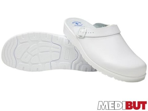 Obuwie Uniwersalne Zawodowe | Skóra PU | Dezynfekowalne | Antybakteryjne | EN 20347 MEDIBUT