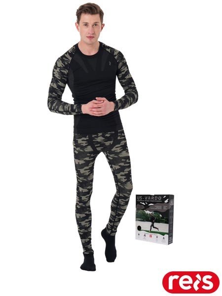 Bielizna Termoaktywna Męska Nie Krępująca Ruchów Koszulka Kalesony REIS