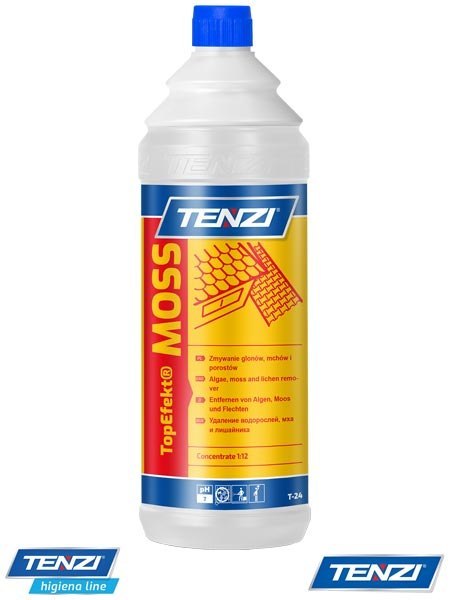 TopEfect MOSS – Koncentrat do Usuwania Mchu i Glonów z Elewacji i Dachów TENZI
