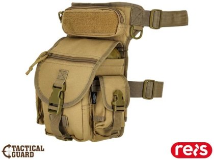 Saszetka Taktyczna Tactical Guard – Wodoodporny Organizer na Udo i Pas REIS