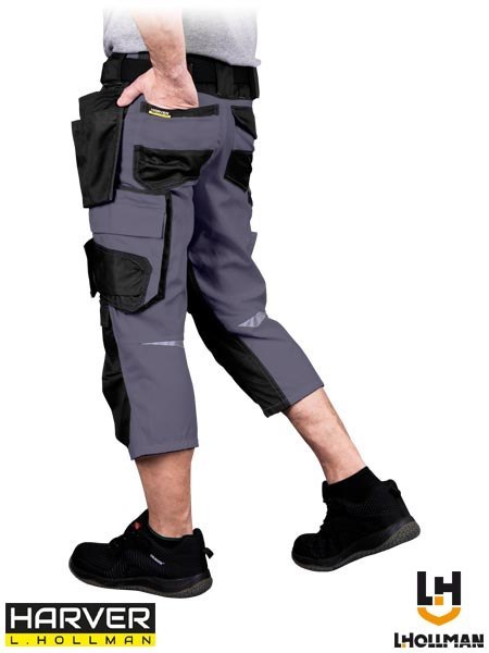 Rybaczki robocze HARVER - Kieszeń na telefon, certyfikat OEKO-TEX®, końcówka do kluczy L.HOLLMAN