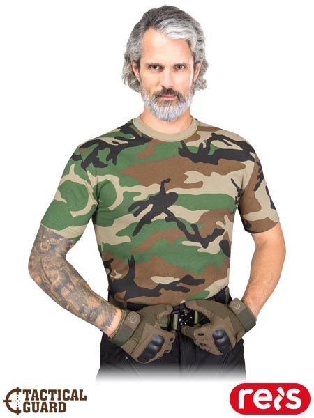 T-shirt Taktyczny Tactical Guar | 100% Bawełna 180g | Dla Ochrony i Militariów REIS