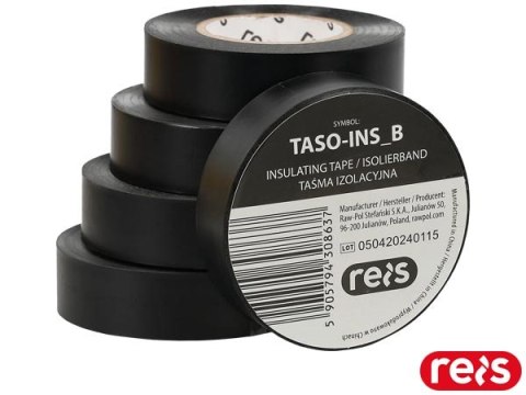 Taśma Izolacyjna Samoprzylepna z PVC – Do Izolowania, Mocowania i Oznaczania Przewodów REIS