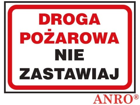 ZNAK BEZPIECZEŃSTWA ANRO