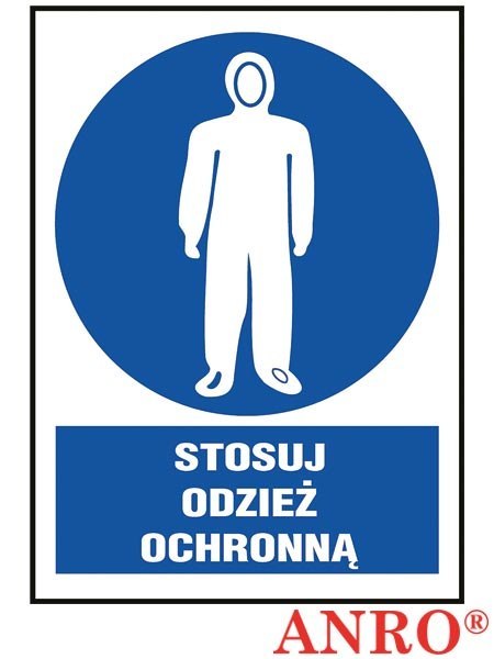 ZNAK BEZPIECZEŃSTWA ANRO