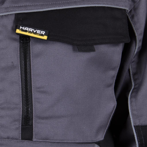 Bluza robocza HARVER - Regulowane rękawy, odblaski, certyfikat OEKO-TEX® L.HOLLMAN