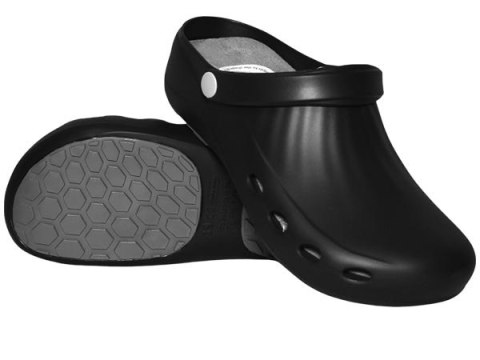 Klapki medyczne PRIMA CLOG - antypoślizgowe, wkładka memory MEDIBUT