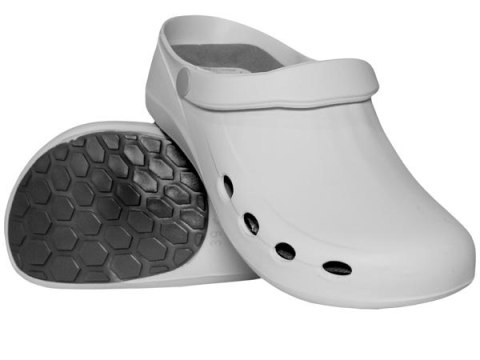 Klapki medyczne PRIMA CLOG - antypoślizgowe, wkładka memory MEDIBUT