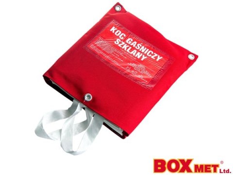 Koc gaśniczy – Niezbędny do tłumienia ognia w zarodku (1,2 x 1,8 m) BOXMET LTD.