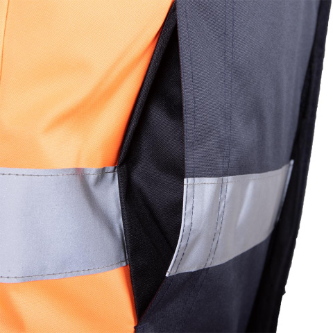 Kurtka ASKER - Zimowa, ocieplana, z wewnętrznymi kieszeniami i odblaskami L.HOLLMAN