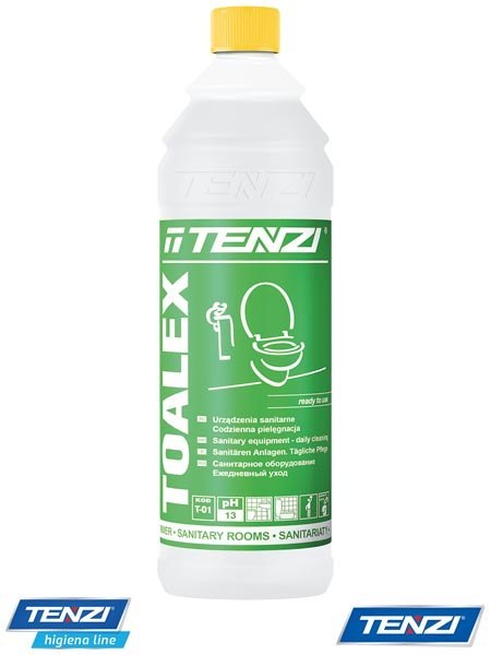 Żel do Dezynfekcji Sanitariatów – Antybakteryjny z Chlorem 1 L TENZI