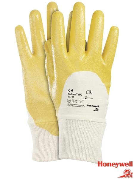 Rękawice Robocze SAHARA 100 Antyelektrostatyczne Odporne na Oleje KCL