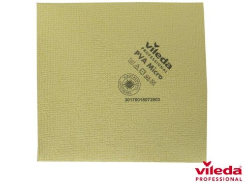 Vileda PVA-MICRO – Ściereczka z Mikrofibry do Czyszczenia bez Smug PROFESSIONAL