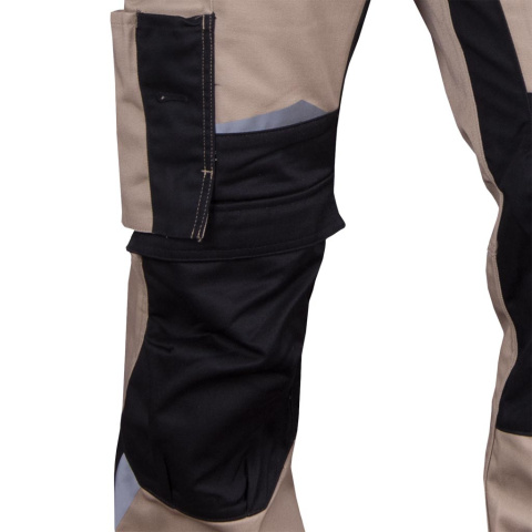 Spodnie ochronne HARVER - Kieszenie na narzędzia, odblaski, certyfikat OEKO-TEX® L.HOLLMAN