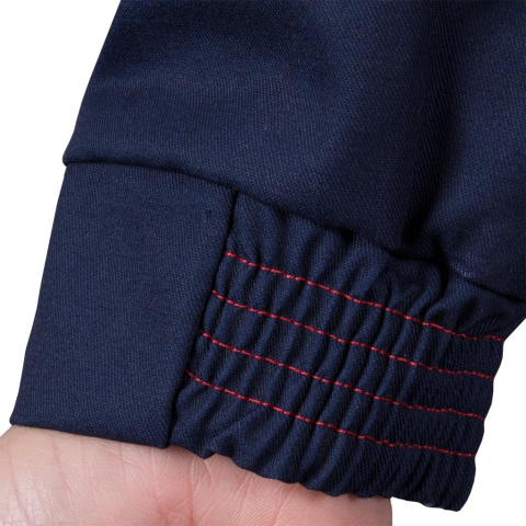 Bluza robocza antyelektrostatyczna ESD - z kieszeniami, zapinana na napy REIS