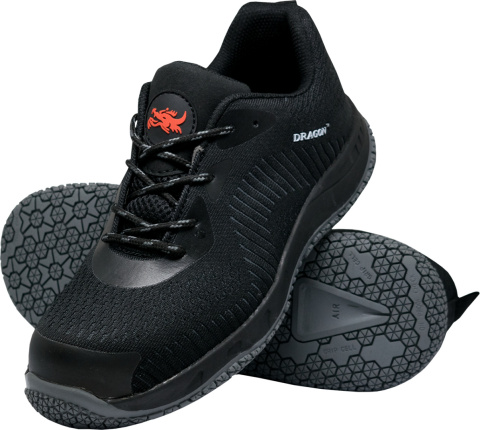Buty robocze tekstylne - S1P SRC, lekkie, wygodne, METAL FREE REIS