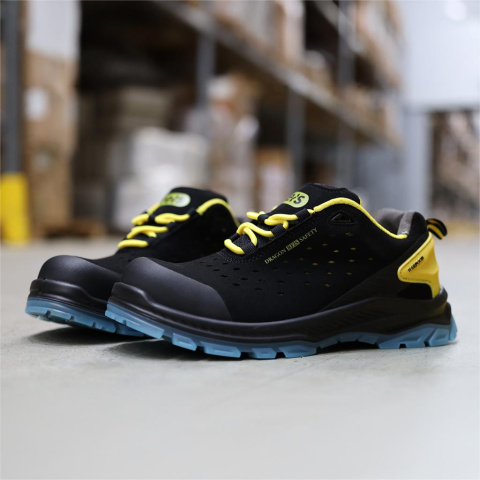 Buty bezpieczne HARPOON S1PS SR FO - zamszowe, kompozytowy podnosek REIS