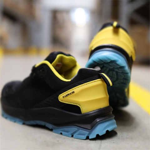 Buty bezpieczne HARPOON S1PS SR FO - zamszowe, kompozytowy podnosek REIS