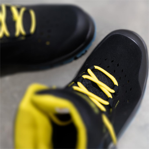 Trzewiki bezpieczne HARPOON S1PS SR FO - zamszowe, kompozytowy podnosek REIS