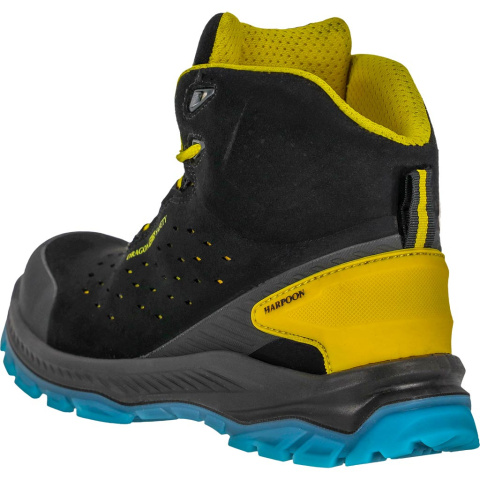 Trzewiki bezpieczne HARPOON S1PS SR FO - zamszowe, kompozytowy podnosek REIS