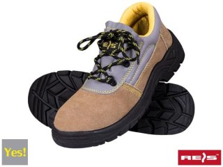Buty Zawodowe YESSUN OB E FO SRC – Zamszowe Półbuty z Antypoślizgową Podeszwą REIS