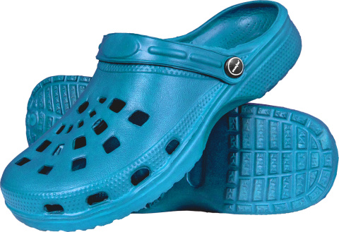 Klapki DOTS z tworzywa EVA - z otworami wentylacyjnymi, lekkie i wygodne REIS