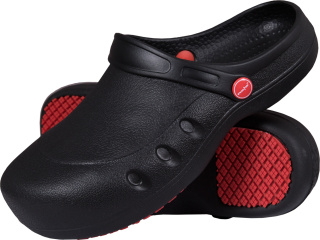 Klapki robocze NIL - ze stalowym podnoskiem, antyposlizgowe REIS