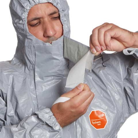 Kombinezon TYCHEM® 6000 F - chemoodporny, antyelektrostatyczny, biologiczny TYCHEM
