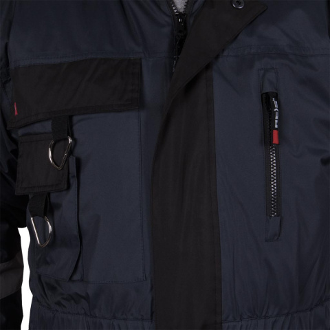 Kombinezon roboczy zimowy - wiatro- i wodoodporny, 7 kieszeni REIS