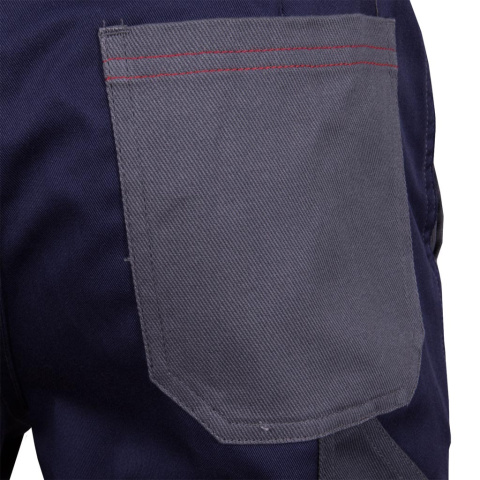 Krótkie spodnie robocze BOMER z kieszeniami i uchwytem na młotek REIS