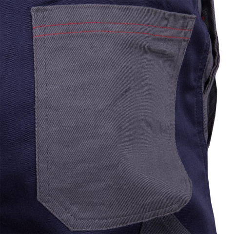 Spodnie Robocze Letnie BOMER - Przewiewne, Regulowane, Kieszenie na Nakolanniki REIS