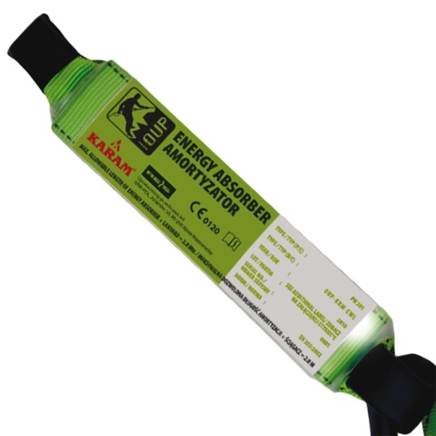 Amortyzator Bezpieczeństwa Elastyczny 2m Lekki Wygodny EN355 REIS