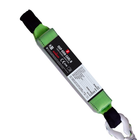 Amortyzator bezpieczeństwa 1.5 m – Lina z pochłaniaczem energii i dwoma karabińczykami EN355 REIS