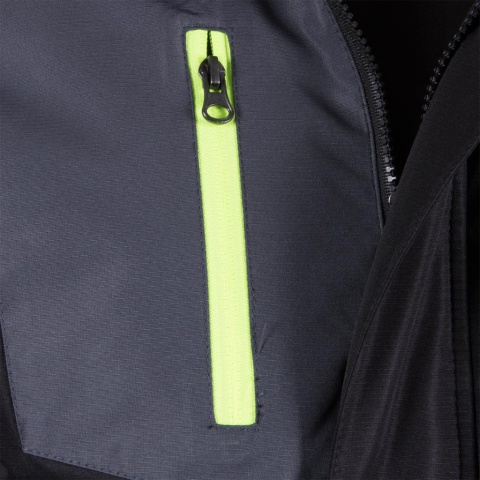 Ocieplana kamizelka robocza - z kieszeniami, odblaskowa REIS