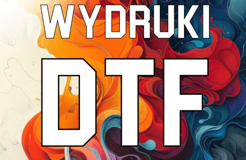 Nadruki DTF wydruk do samodzielnego wgrzania 58 cm x 1 mb