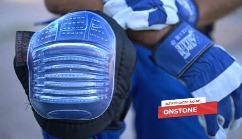 Nakolanniki robocze żelowe z pianką EVA - Do układania kostki, paski na rzepy REIS