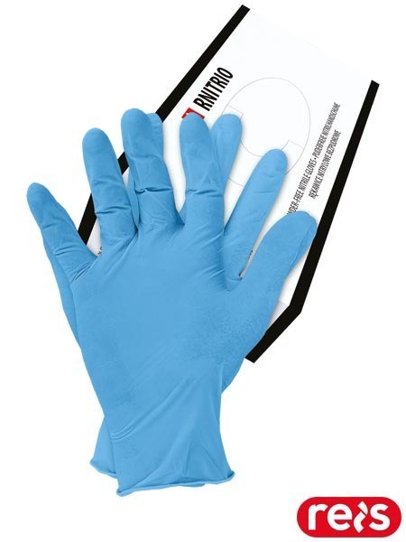 RĘKAWICE NITRYLOWE REIS