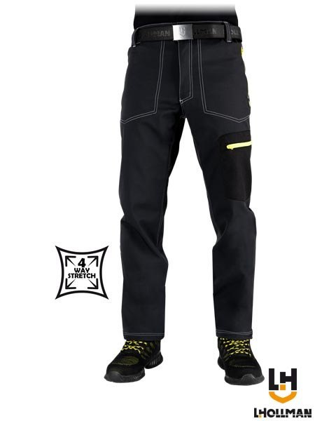 Męskie Spodnie Softshell – Swoboda Ruchu i Ochrona w Terenie L.HOLLMAN