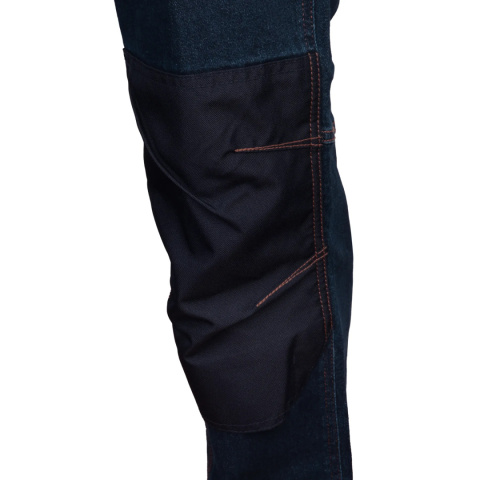 Spodnie robocze jeans HAMMER 77700 - z kieszeniami na nakolanniki