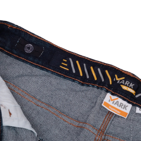 Spodnie robocze jeans HAMMER 77700 - z kieszeniami na nakolanniki