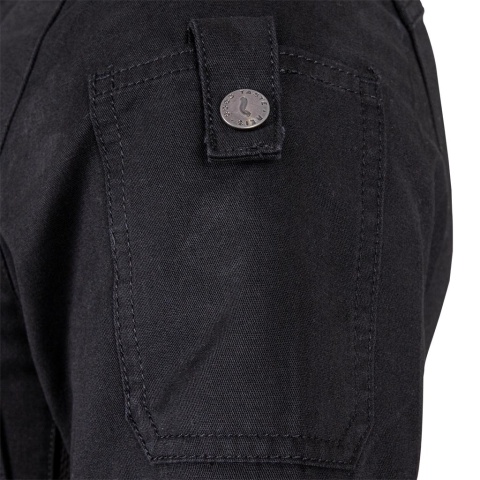 Męska Bluza Kucharska Bawełniana – Krótki Rękaw z Wentylacją i Funkcjonalnymi Kieszeniami REIS