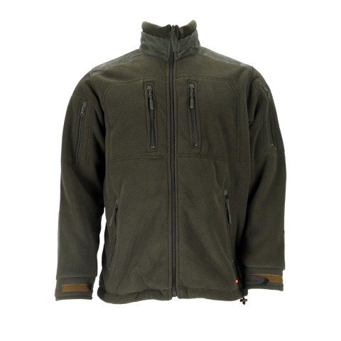 Męska Bluza Taktyczna Polarowa – Wiele Kieszeni, Regulowane Rękawy i Dół REIS